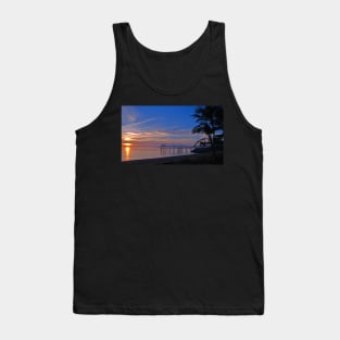 The Strand Jetty Sunrise Tank Top